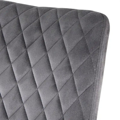 29 Inch Mid-Century Modern Metal Velvet Dining Set Upholstered