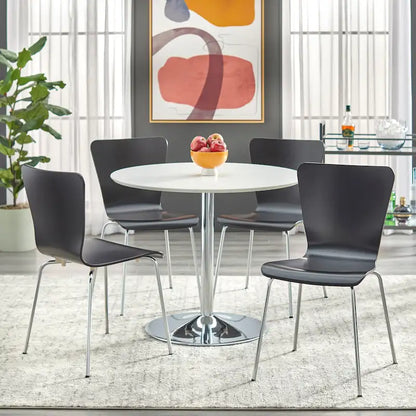 29.1 Inch Modern Wood Metal Dining Set