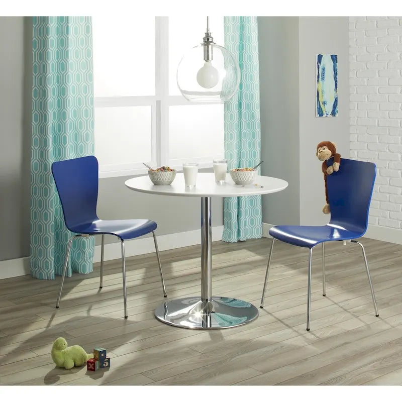 29.1 Inch Modern Wood Metal Dining Set