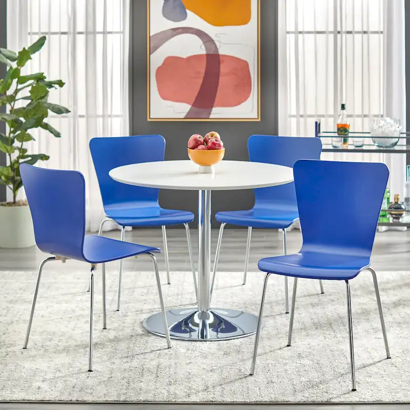 29.1 Inch Modern Wood Metal Dining Set