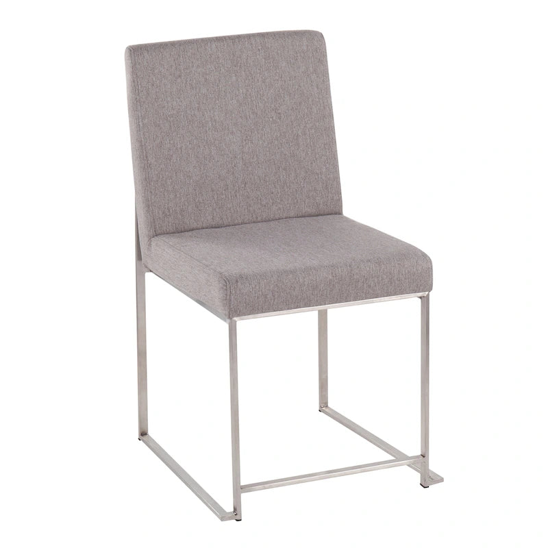 Modern Metal Velvet Chair Upholstered