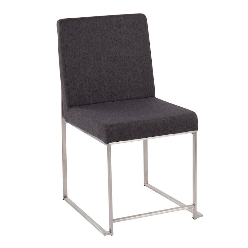 Modern Metal Velvet Chair Upholstered