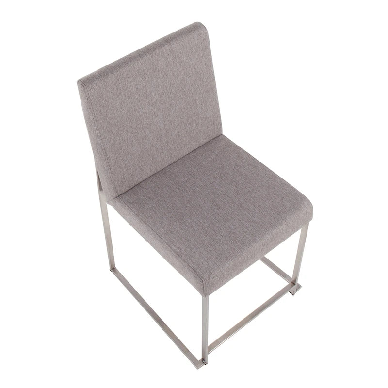 Modern Metal Velvet Chair Upholstered