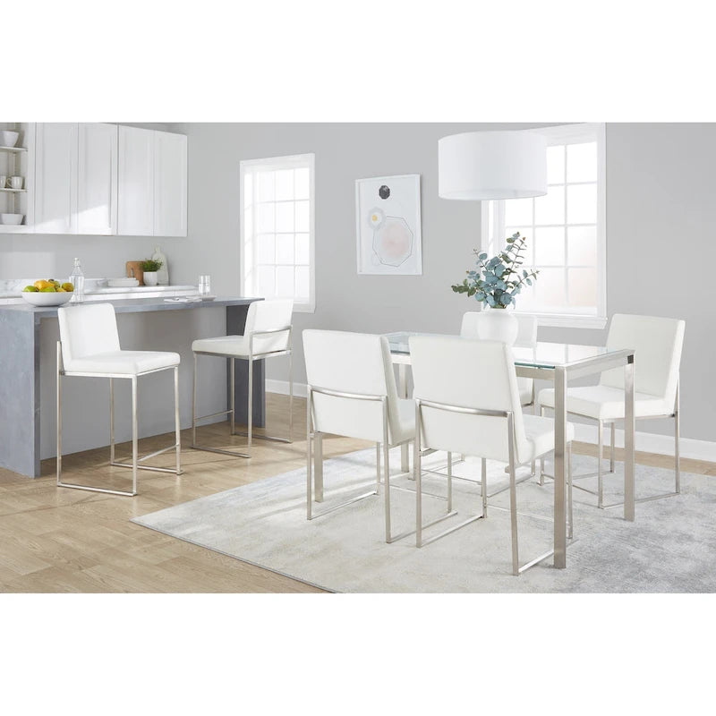 Modern Metal Velvet Chair Upholstered