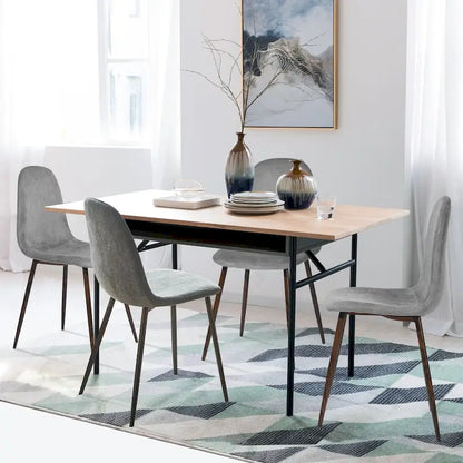 Modern Fabric Chair Upholstered