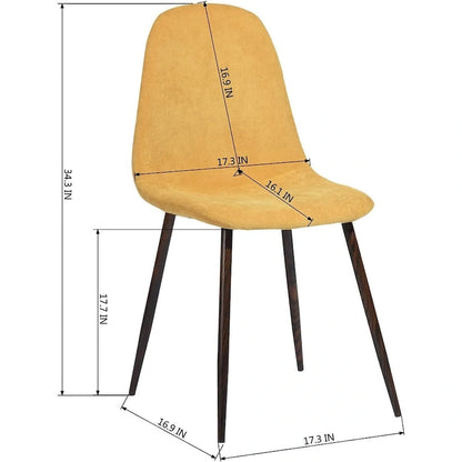 Modern Fabric Chair Upholstered