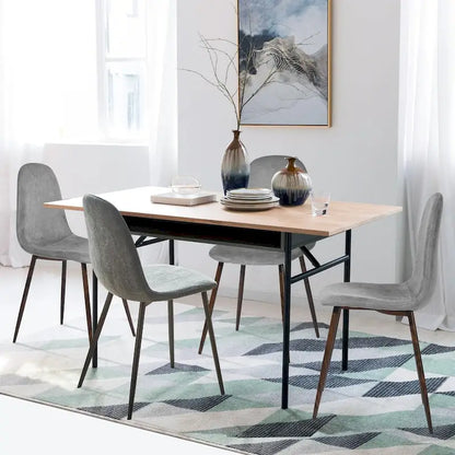 Modern Fabric Chair Upholstered