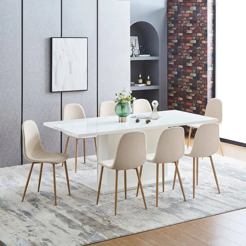 Modern Fabric Chair Upholstered