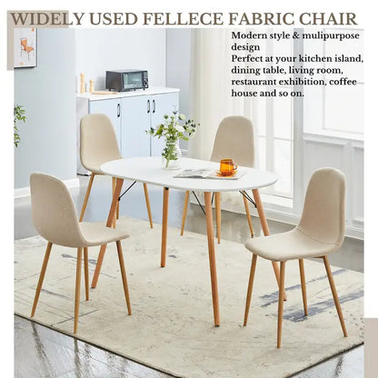 Modern Fabric Chair Upholstered