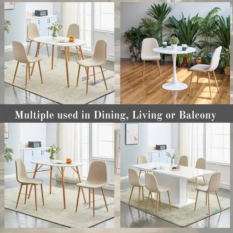 Modern Fabric Chair Upholstered