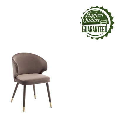 23.22 Inch Metal Velvet Chair Upholstered