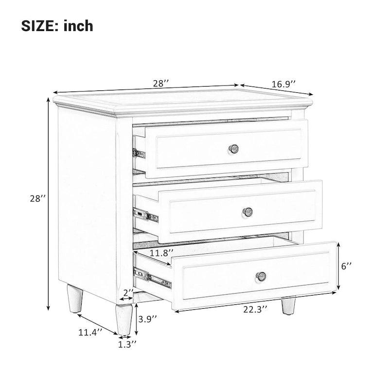 Wood Metal Cabinet LED