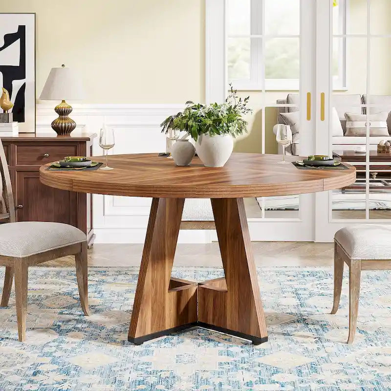 47 Inch Modern Engineered Wood Table