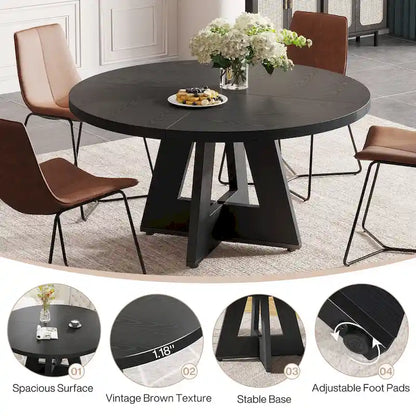 47 Inch Modern Engineered Wood Table