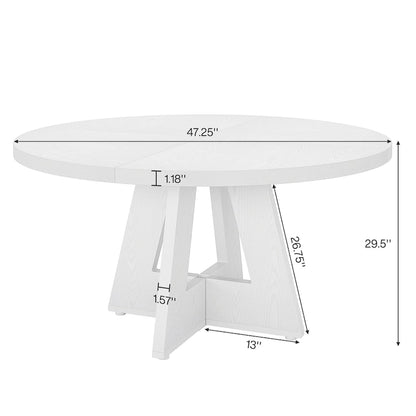 47 Inch Modern Engineered Wood Table