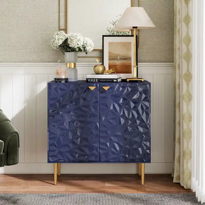 15.74 Inch Modern Metal Engineered Wood Cabinet Adjustable