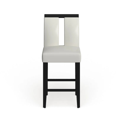 41 Inch Modern Solid Wood Fabric Chair Upholstered