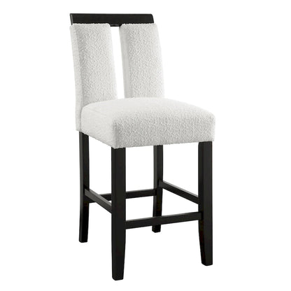41 Inch Modern Solid Wood Fabric Chair Upholstered