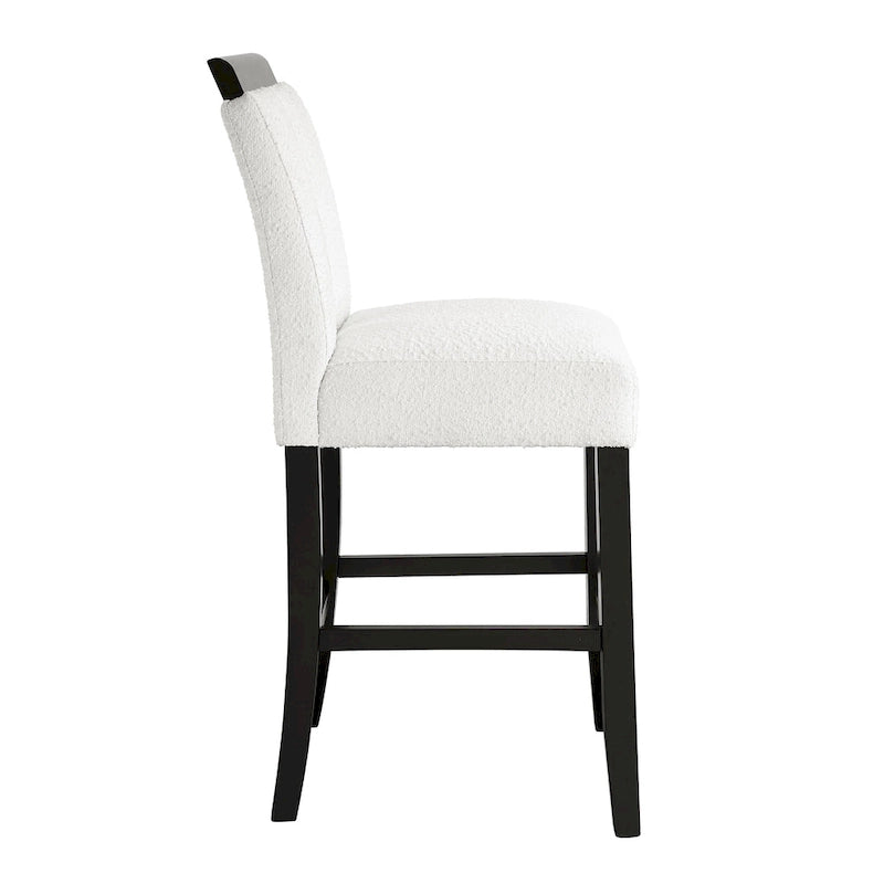 41 Inch Modern Solid Wood Fabric Chair Upholstered