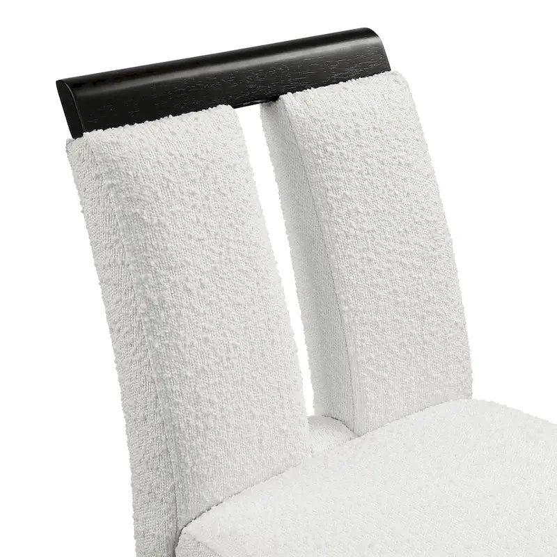 41 Inch Modern Solid Wood Fabric Chair Upholstered