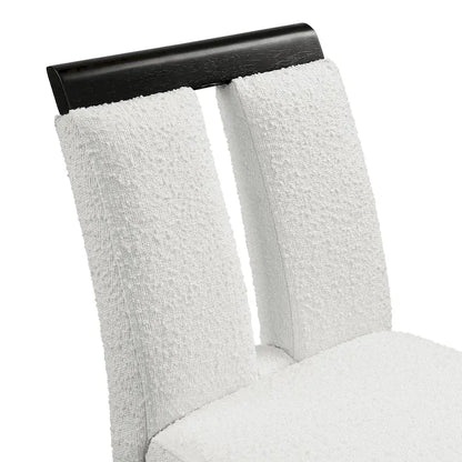 41 Inch Modern Solid Wood Fabric Chair Upholstered