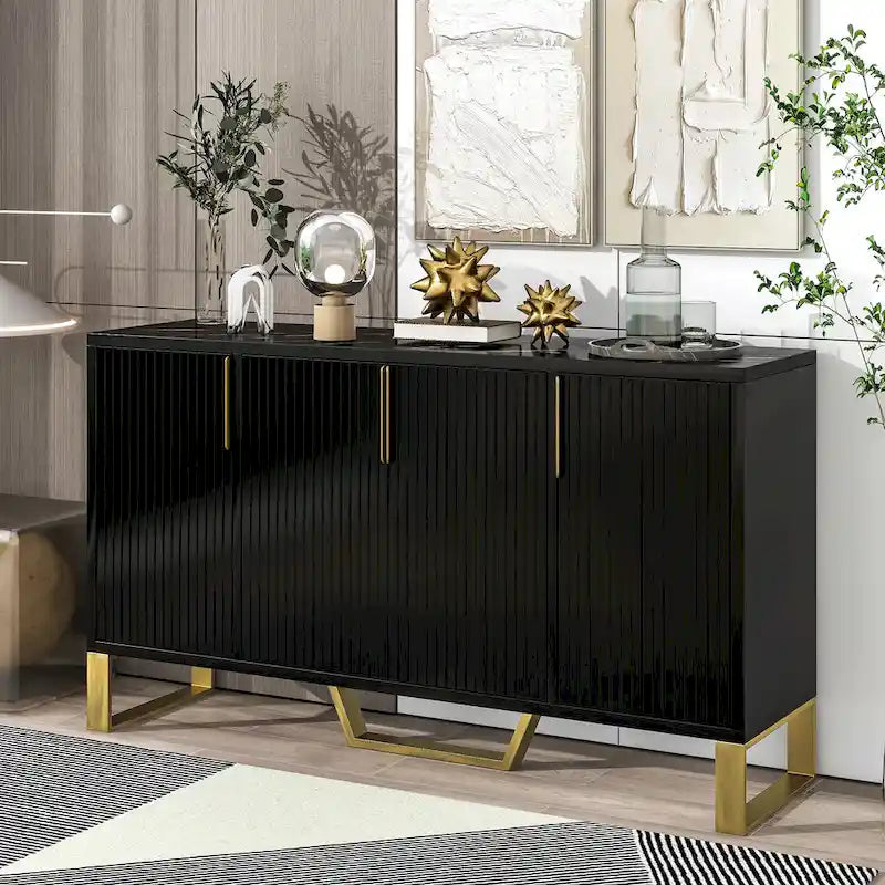 Modern Metal Marble Table Adjustable