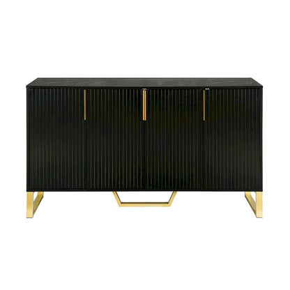 Modern Metal Marble Table Adjustable