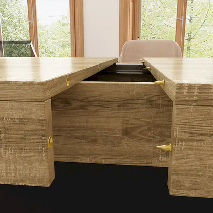 Classic Wood Table Extendable