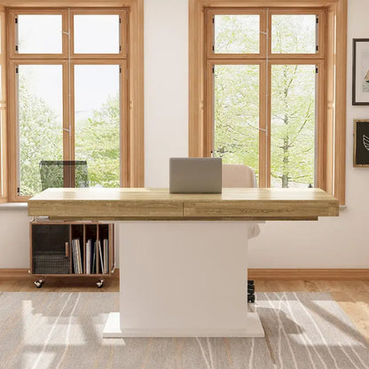 Classic Wood Table Extendable