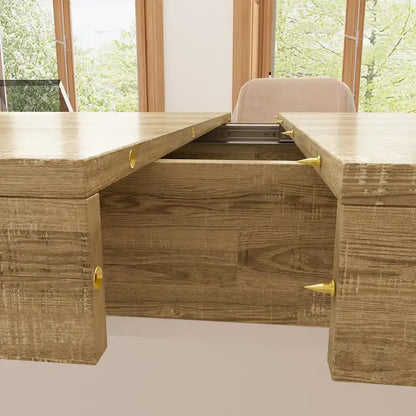 Classic Wood Table Extendable