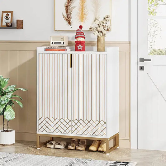 Modern Wood Metal Cabinet