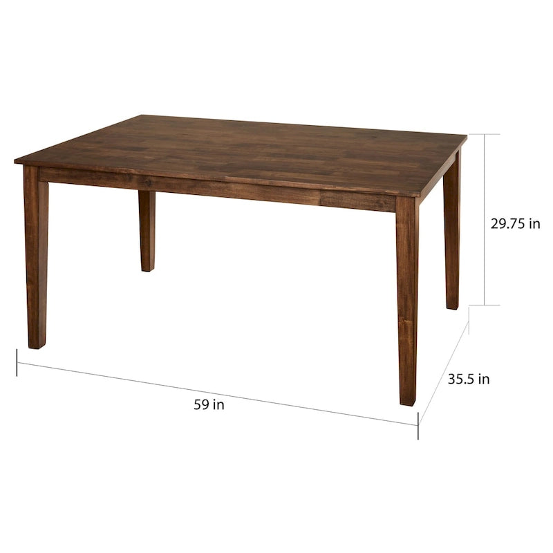 29.75 Inch Modern Wood Table
