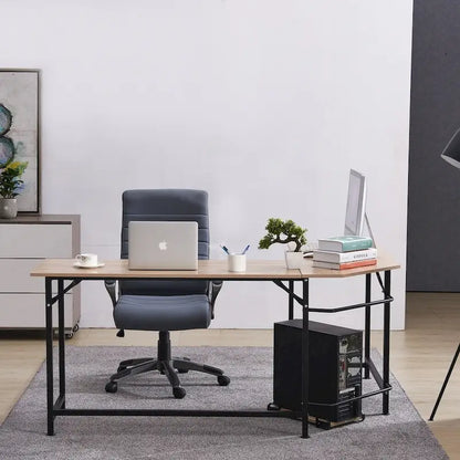 Wood Metal Table Adjustable