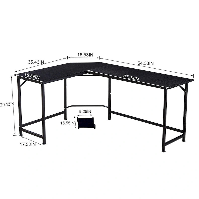Wood Metal Table Adjustable