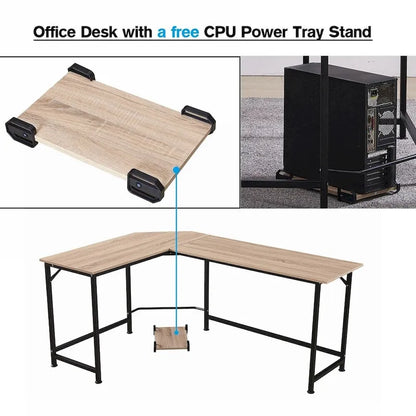 Wood Metal Table Adjustable