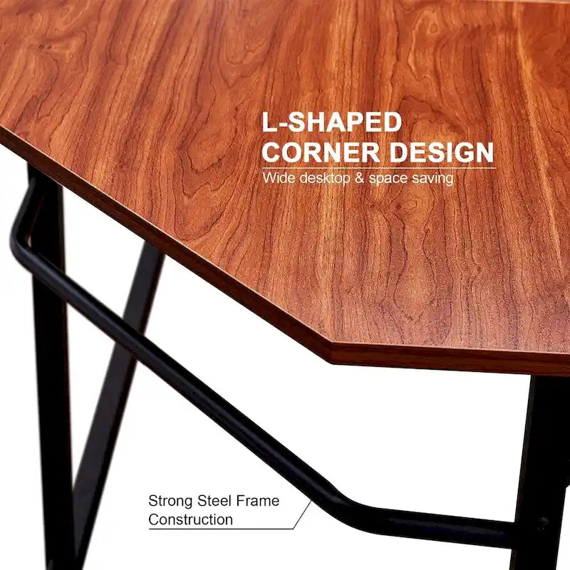 Wood Metal Table Adjustable