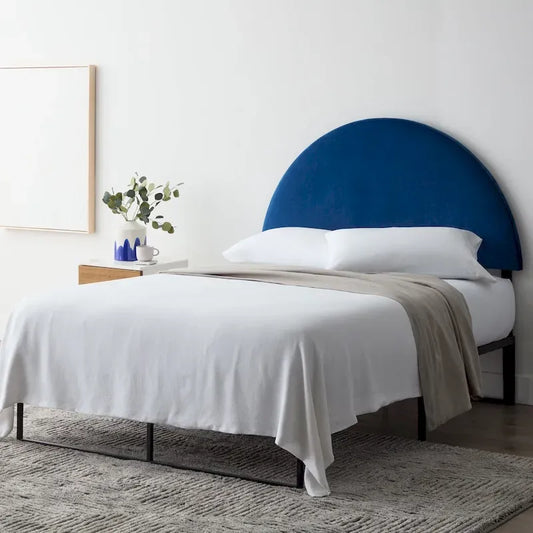 Brookside Calista Half-Moon Modern Upholstered Velvet Headboard