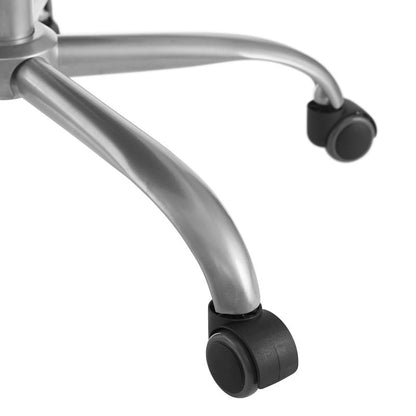 25.75 Inch Contemporary Wood Metal Chair Adjustable