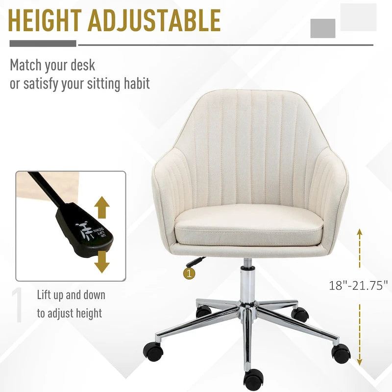 Metal Linen Chair Adjustable