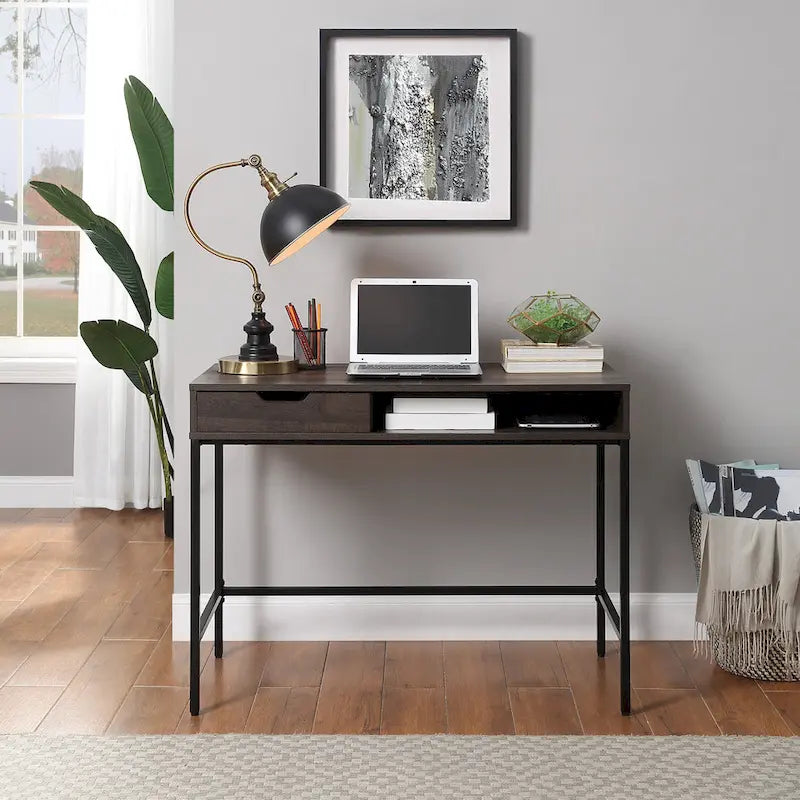 Contempo 40 Desk with Drawer and Shelf