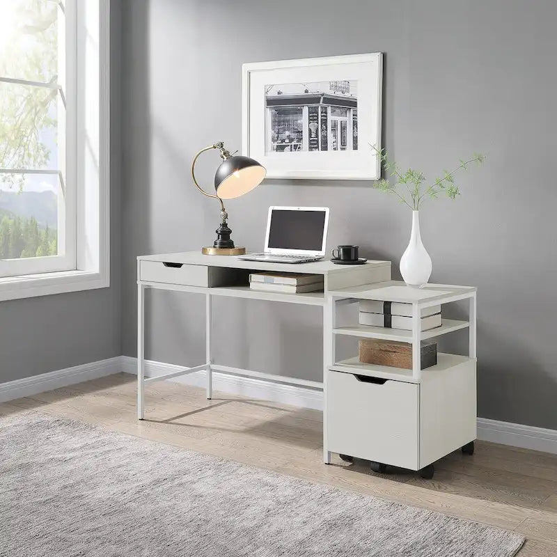 Contempo 40 Desk with Drawer and Shelf