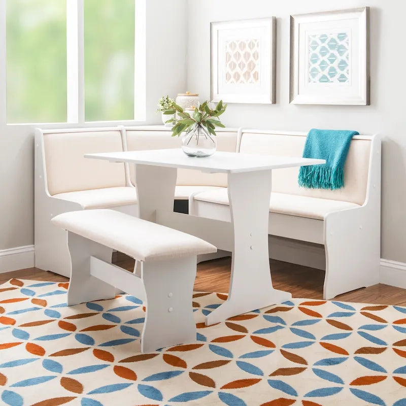 Modern Wood Linen Organizer with Storage