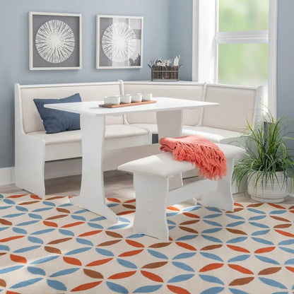 Modern Wood Linen Organizer with Storage