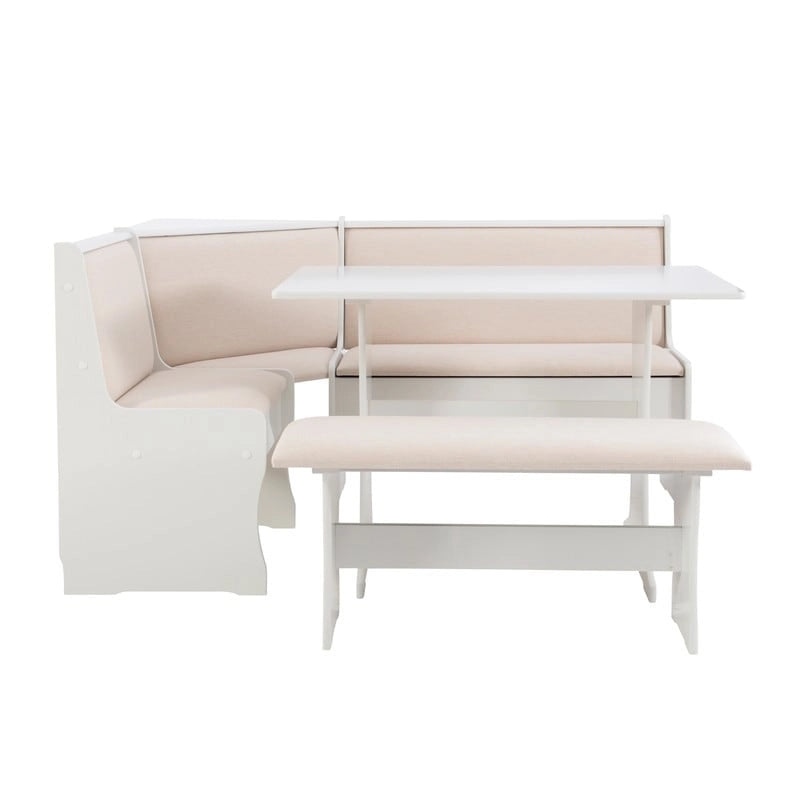 Modern Wood Linen Organizer with Storage