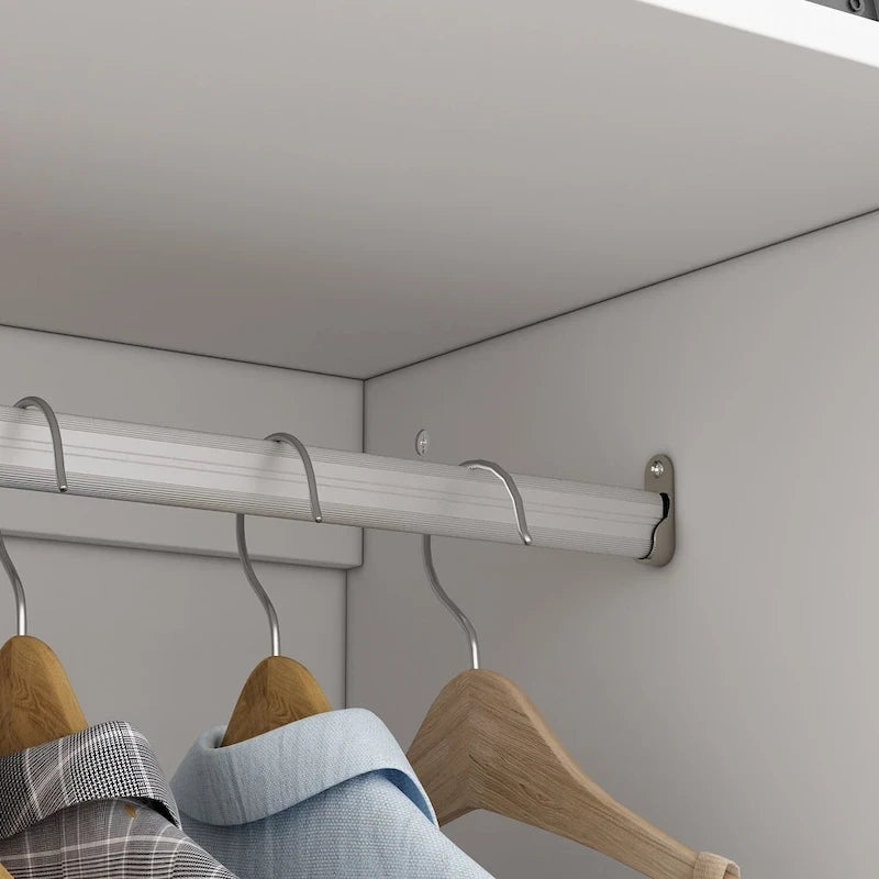 Modern Metal Engineered Wood Cabinet