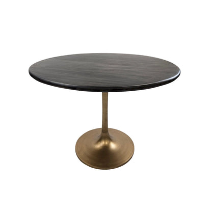Mid-Century Modern Wood Metal Table Adjustable
