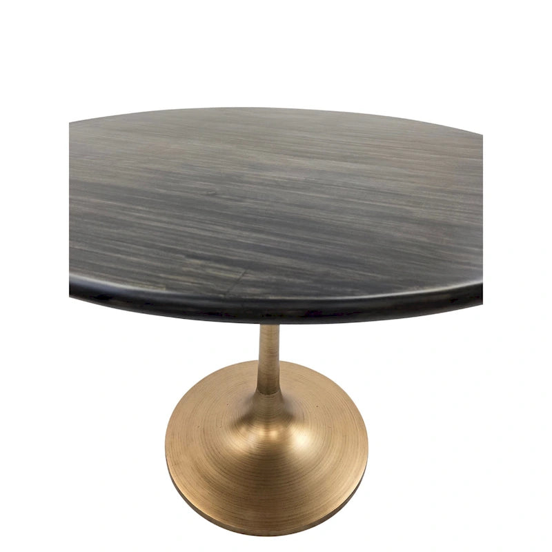 Mid-Century Modern Wood Metal Table Adjustable