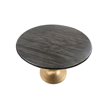 Mid-Century Modern Wood Metal Table Adjustable