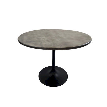 Mid-Century Modern Wood Metal Table Adjustable