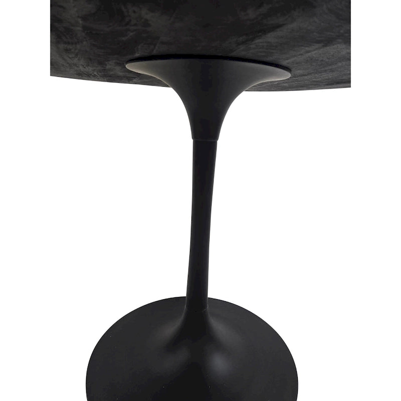 Mid-Century Modern Wood Metal Table Adjustable